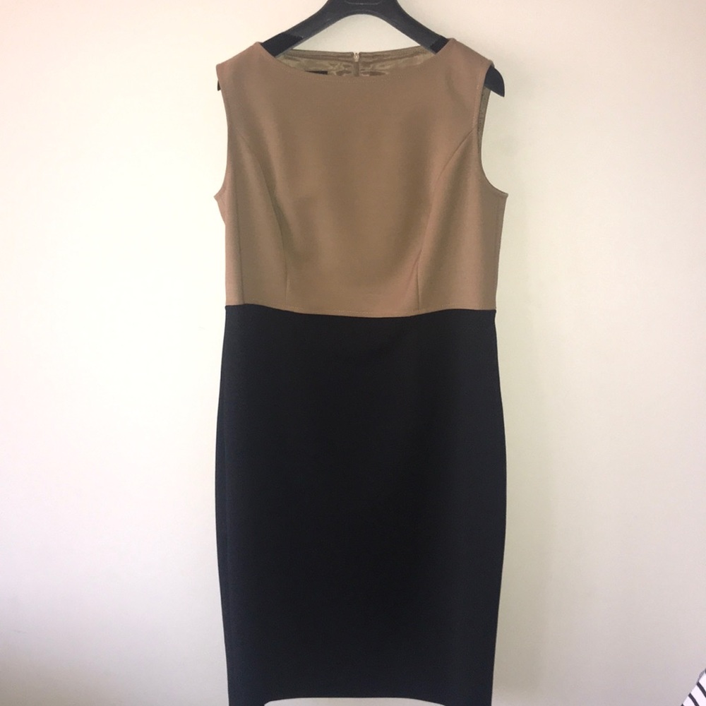 ESCADA brown/black Wool blend dress
